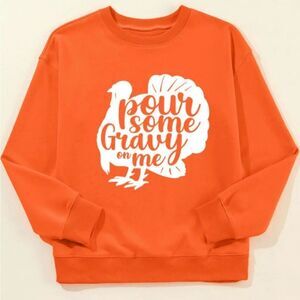 Orange Thanksgiving Sweatshirt